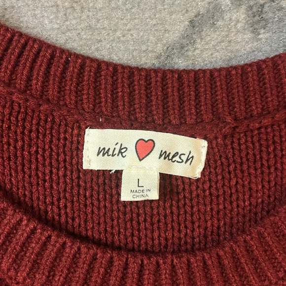 Mik Mesh  knit sweater - Picture 2 of 6